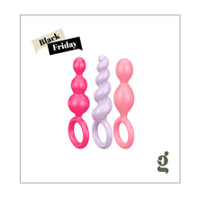Cargar imagen en el visor de la galería, Booty Call Set de Plugs Anales Satisfyer
