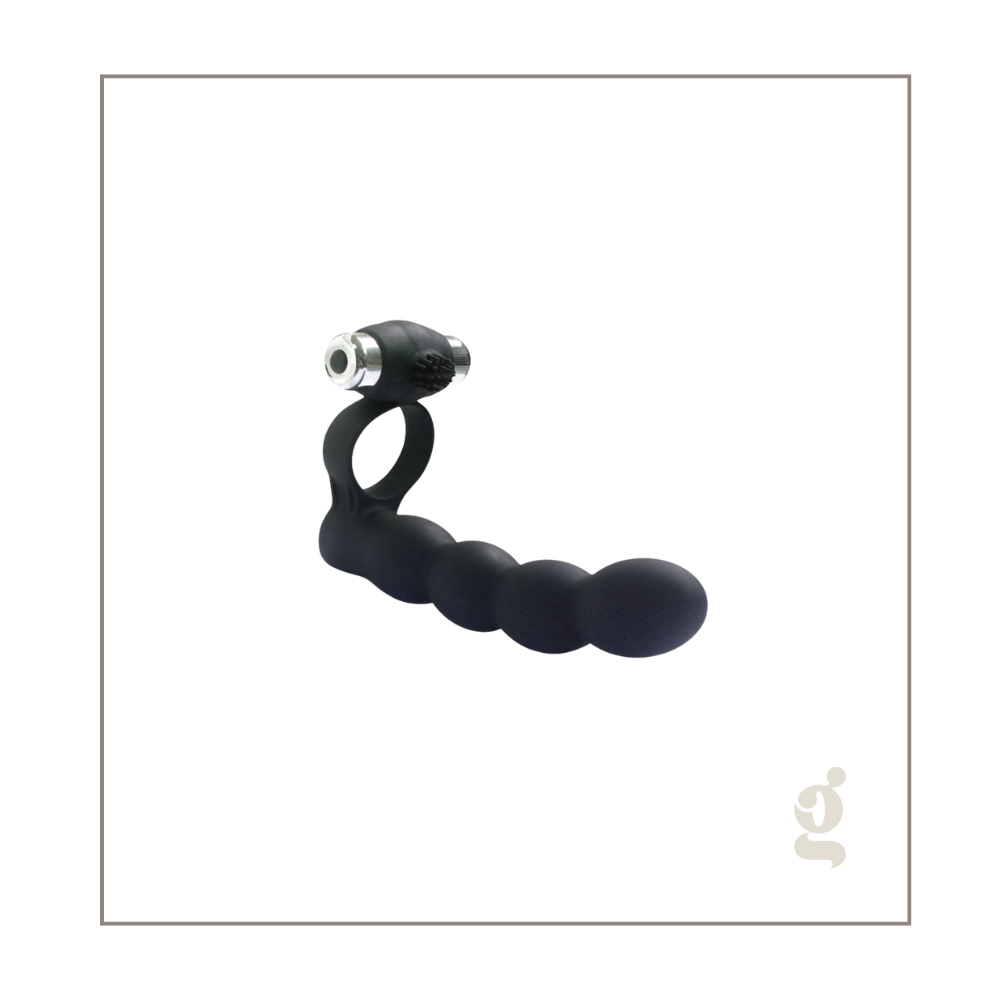 Anillo Vibrador y Consolador Dante